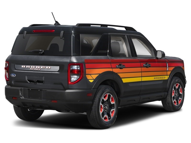 2024 Ford Bronco Sport Free Wheeling 4x4 Shadow Black  Shot 2